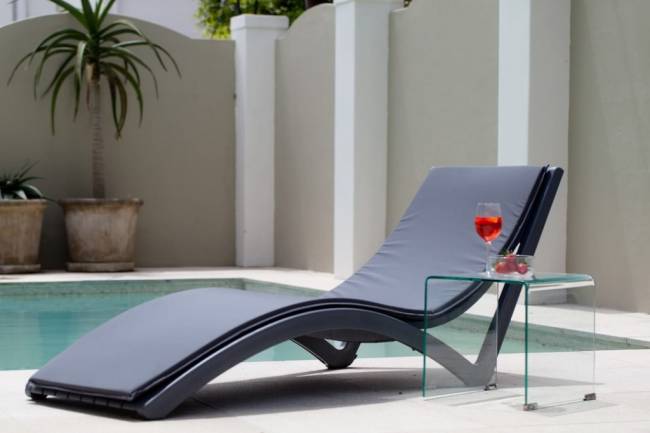 Матрас для шезлонга Slim темно-серый 2040х620х30 мм Матрас для шезлонга Slim темно-серый 2040х620х30 мм