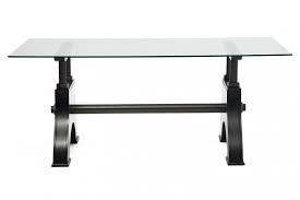 Стол обеденный со стеклянной столешницей «Chevalet» (mod. 4272-GTV)