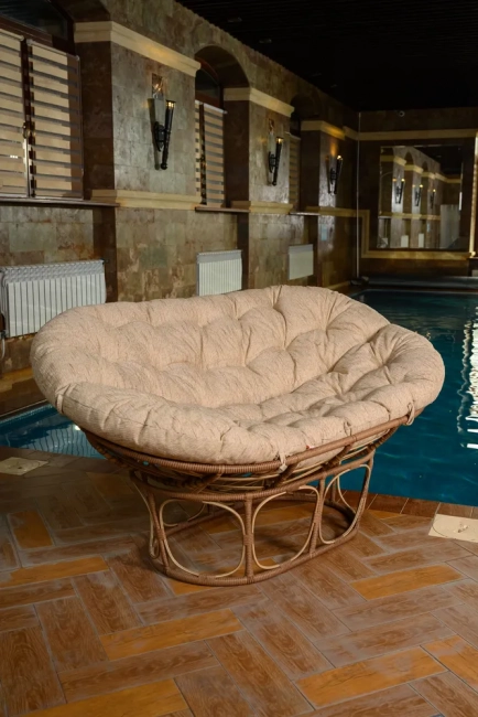 Диван для отдыха из искусственного ротанга Mamasan (Бамбук) Диван для отдыха из искусственного ротанга Mamasan (Бамбук)