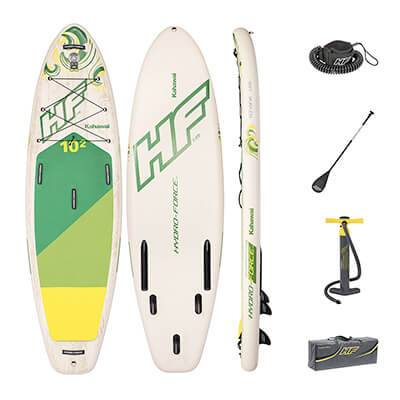 SUP-доска "Kahawai" 310x86x15см, насос, весло, лиш, ремнабор, сумка, до 140кг