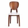 Стул DIAMANTE жесткое сидение / 1 шт. в упаковке бук, 42 х 42 х 85 см, коричневый / белый коричневый бук