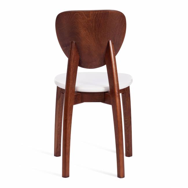 Стул DIAMANTE жесткое сидение / 1 шт. в упаковке бук, 42 х 42 х 85 см, коричневый / белый коричневый бук