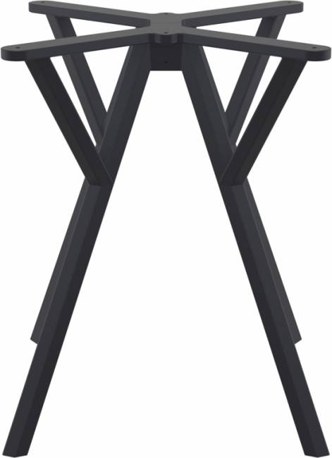 Подстолье пластиковое Max Legs Small черный 570х580х720 мм Подстолье пластиковое Max Legs Small черный 570х580х720 мм