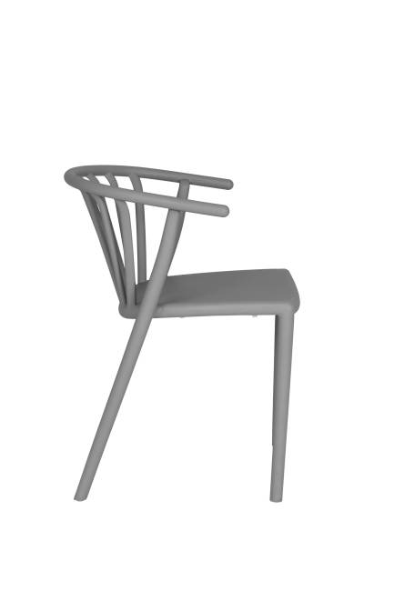 Стул Ансар пластик серый