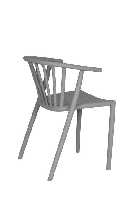 Стул Ансар пластик серый