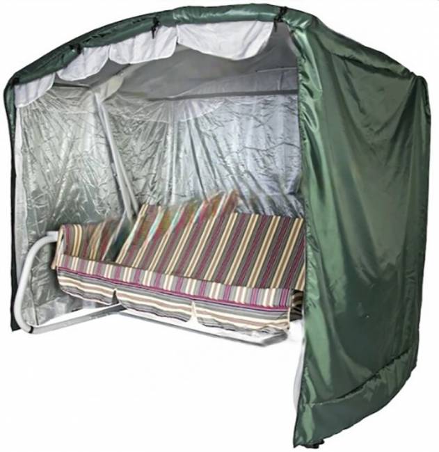 Чехол  для садовых качелей Милан/Милан П 220х130х170, зеленый