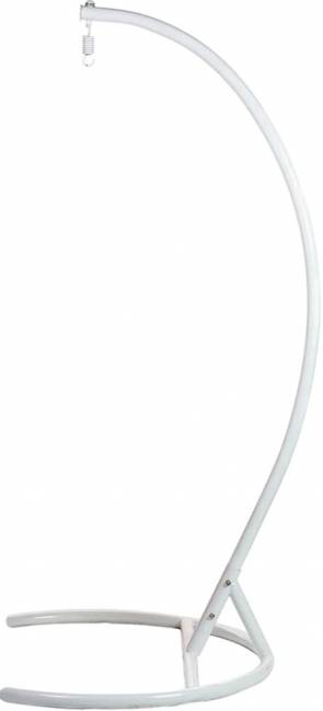 Стойка для одноместного подвесного кресла белая (Дуга+основание)