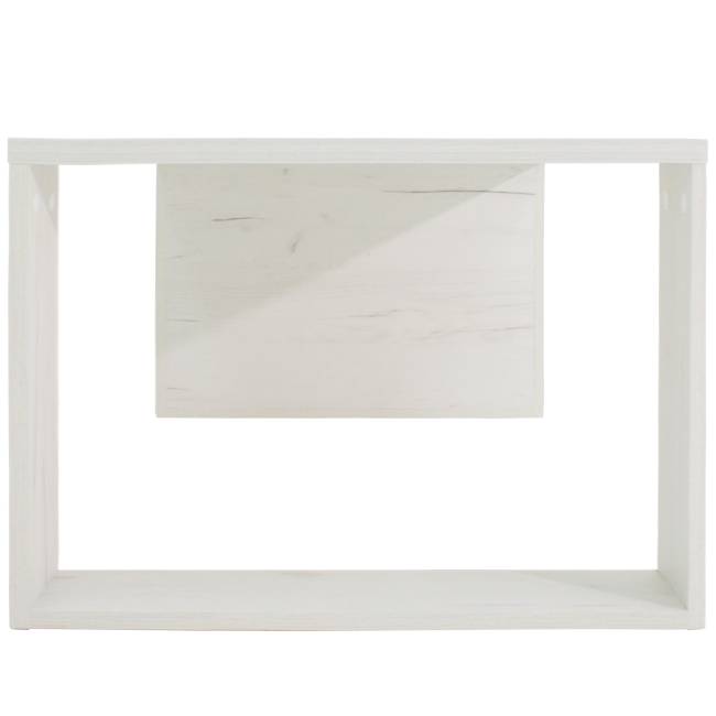 Стол журнальный BeautyStyle 25 дуб крафт белый/без стекла