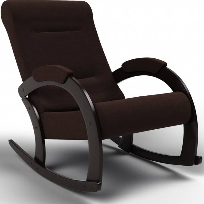 Кресло-качалка Венето, ткань шоколад Кресло-качалка Венето, ткань шоколад