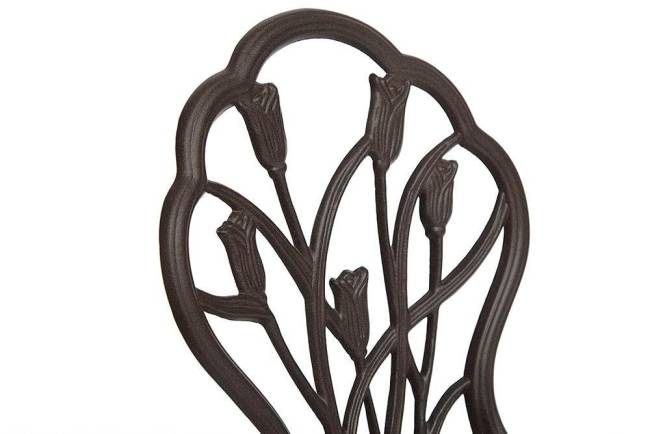 Комплект Secret de Maison Waltz of Flowers/Вальс Цветов (стол+2 стула) алюминиевый сплав, D60/H67, 47х41х86см, бронзовый бронза/bronze алюминиевый сплав