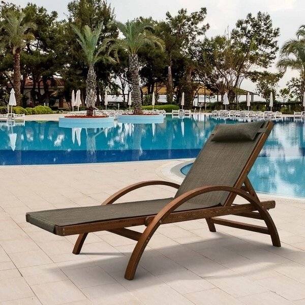 Шезлонг-лежак из сибирской лиственницы Мальта AFM-512 Olive Шезлонг-лежак из сибирской лиственницы Мальта AFM-512 Olive