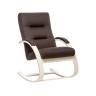 Кресло-качалка Leset Милано Слоновая кость Malmo 28 (коричневый)
