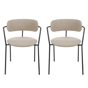 Комплект из 2-х стульев Ant букле латте