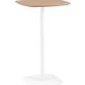 Стол барный Form 60*60 светлое дерево/белый Стол барный Form 60*60 светлое дерево/белый