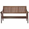 Диван-скамья Массив решетка, каркас орех Диван-скамья Массив решетка, каркас орех