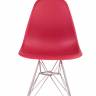 Стул Eames винный, опора металл Стул Eames винный, опора металл