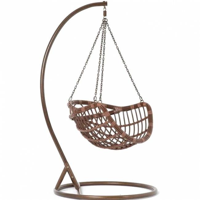 Подвесное кресло из искусственного ротанга Vinotti 44-004-02 Подвесное кресло из искусственного ротанга Vinotti 44-004-02