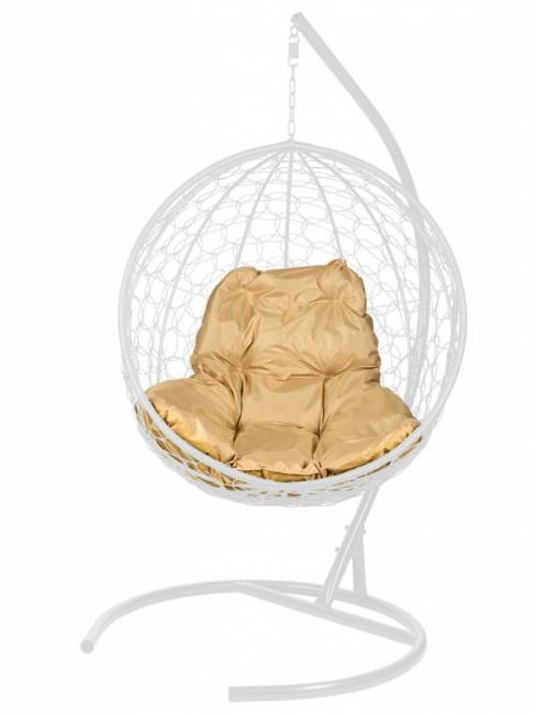 Подушка для одноместного подвесного кресла, бежевая