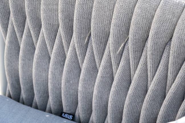 "Монако" лаунж-зона 4-местная из роупа со столом "Верона" (серый гранит), каркас светло-серый, роуп светло-серый "Монако" лаунж-зона 4-местная из роупа со столом "Верона" (серый гранит), каркас светло-серый, роуп светло-серый