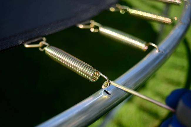 Батут "FunFit 404 см - 13ft", синий Батут "FunFit 404 см - 13ft", синий