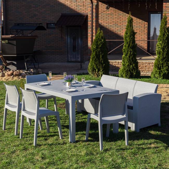 Комплект JULY LUX XL светло-серый Комплект JULY LUX XL светло-серый