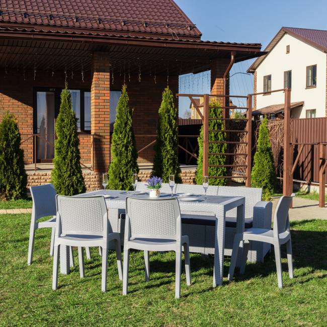 Комплект JULY LUX XL светло-серый Комплект JULY LUX XL светло-серый