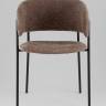 Кресло Нэлли New, букле коричневый