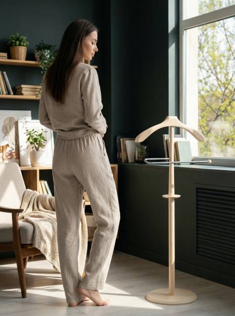 Вешалка костюмная В 25Н слоновая кость Вешалка костюмная В 25Н слоновая кость
