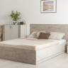 Кровать 1600 Амели 11.31 цвет шёлковый камень/бетон чикаго беж Кровать 1600 Амели 11.31 цвет шёлковый камень/бетон чикаго беж