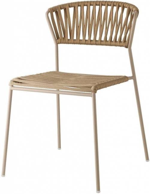 Стул плетеный Lisa Filo тортора 520х600х780 мм