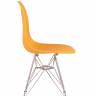Стул Eames желтый, опора металл Стул Eames желтый, опора металл