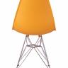 Стул Eames желтый, опора металл Стул Eames желтый, опора металл