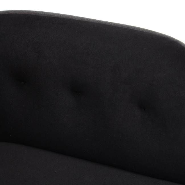 Кресло Мадрид/Madrid флок , черный, 35 черный флок Кресло Мадрид/Madrid флок , черный, 35 черный флок