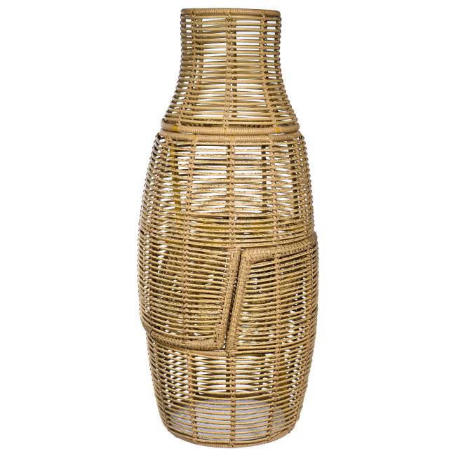 Комплект кофейный из искусственного ротанга ВАЗА, светло-коричневый