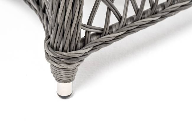 "Эспрессо - 80 L" обеденная группа плетеная, цвет графит