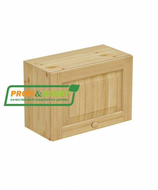 Шкаф над вытяжкой 600 х 300 х 420 филенка, сосна, без покраски Шкаф над вытяжкой 600 х 300 х 420 филенка, сосна, без покраски