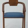 Стул-кресло Челси ПМ орех синий