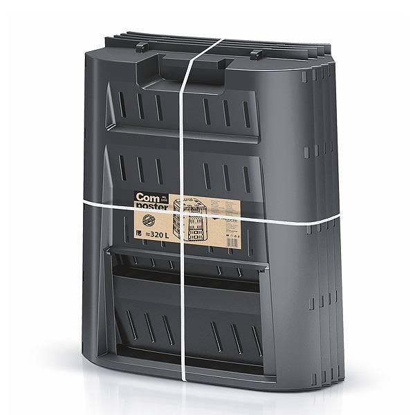 Компостер Prosperplast Compogreen 320 л черный (простая упаковка) Компостер Prosperplast Compogreen 320 л черный (простая упаковка)