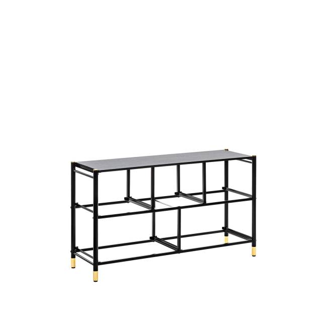 Комод Leset Хайди широкий 5 ящиков Чёрный Чёрный