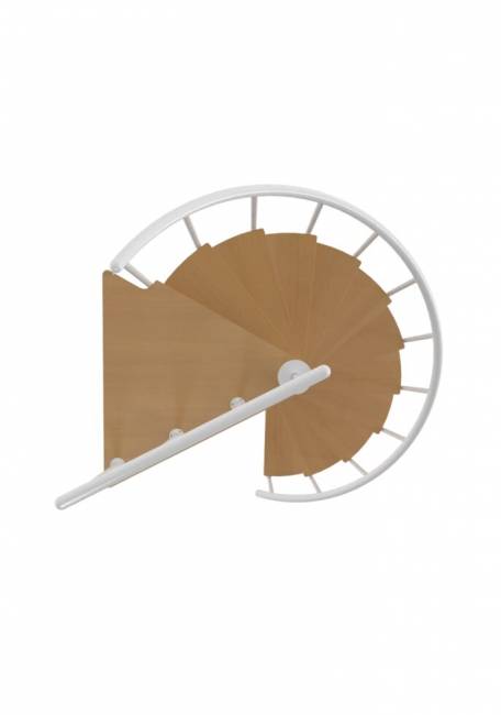 Винтовая лестница Calgary Anthracite d140