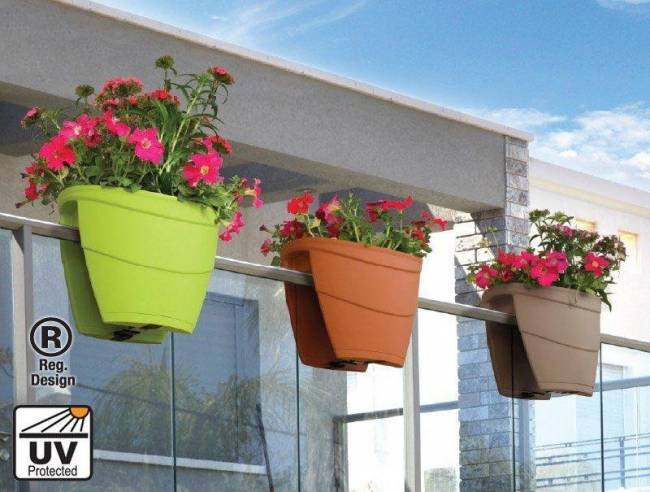 Горшок-цветочница EDEN  бежевый