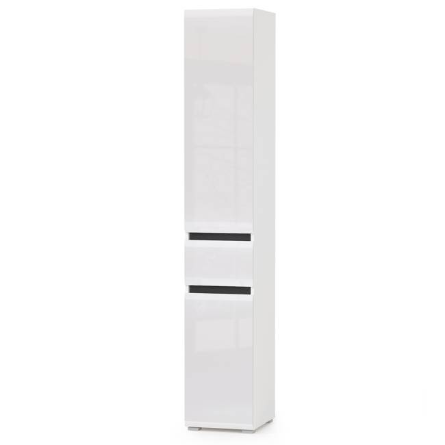 Сидней Комплектация № 25 цвет белый/чёрный/фасады МДФ белый глянец Сидней Комплектация № 25 цвет белый/чёрный/фасады МДФ белый глянец