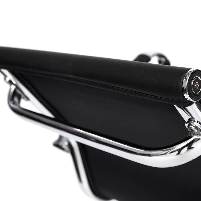 Кресло Урбан-Лоу/Urban-Low кож/зам, черный, 36-6 черный кож/зам