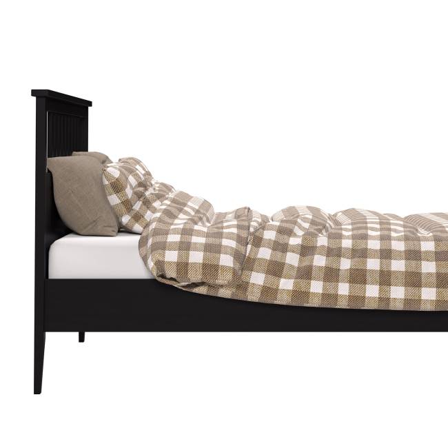 Комплект кровать Leset Мира 160х200 с основанием Чёрный