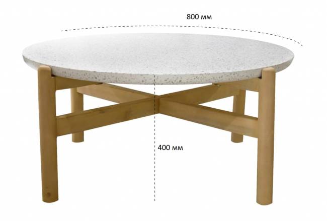 Комплект деревянной плетеной мебели Talara бежевый, лен Комплект деревянной плетеной мебели Talara бежевый, лен