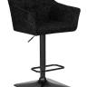 Стул барный DOBRIN RALF, черный твид (LEO18)
