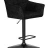 Стул барный DOBRIN RALF, черный твид (LEO18)