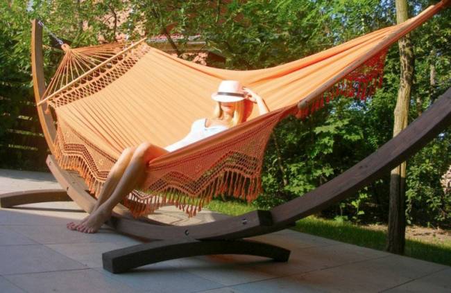 Гамак TULIP (6 цветов) + каркас RIO GRAND Гамак TULIP (6 цветов) + каркас RIO GRAND