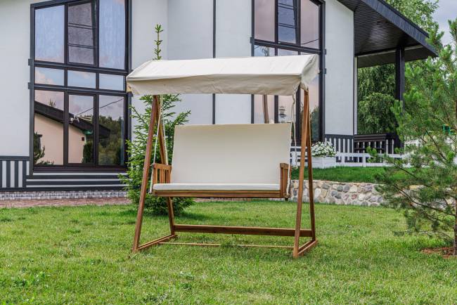 Диван-Качели BRUNO двухместные из массива акации Диван-Качели BRUNO двухместные из массива акации