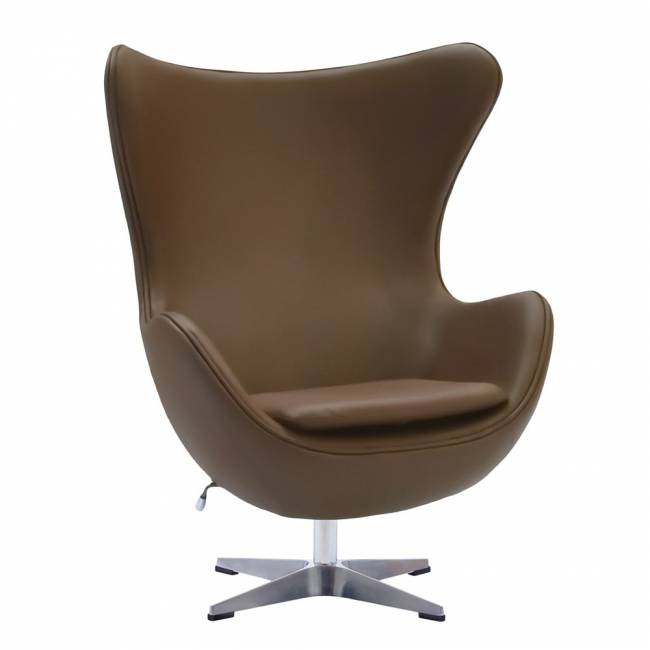 Кресло EGG STYLE CHAIR коричневый Кресло EGG STYLE CHAIR коричневый